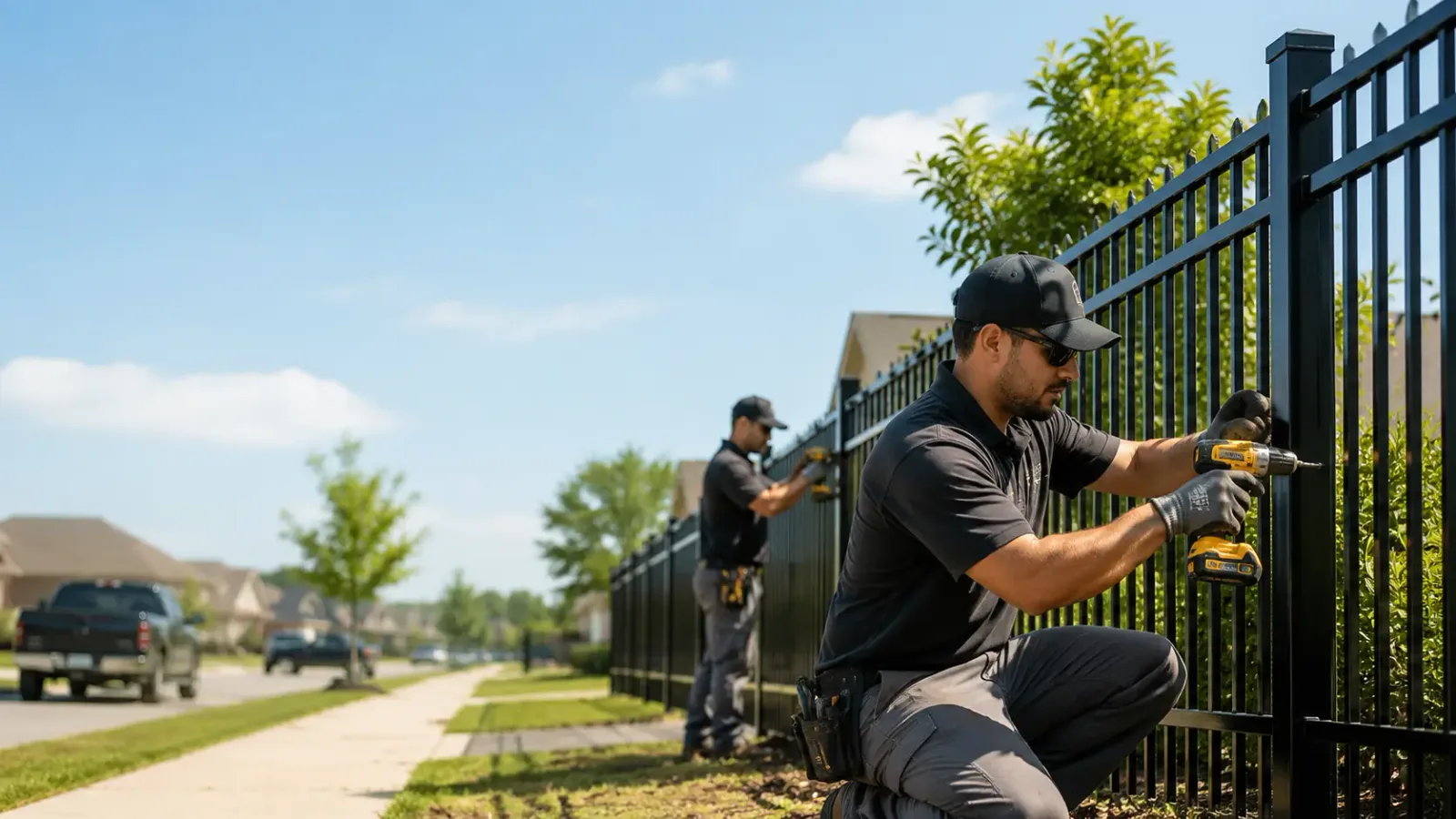 Metal Fence Installation in Huron, TN